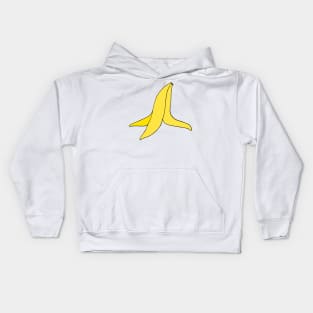 Banana Peel Slip Kids Hoodie